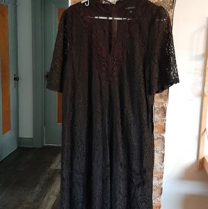 Beautiful black lace dress!